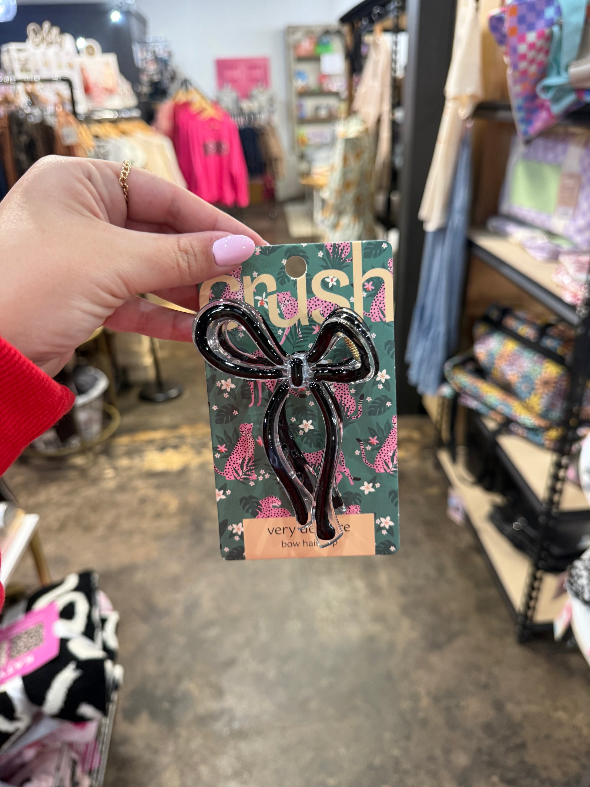 Demure Bow Clip - 6 Colors