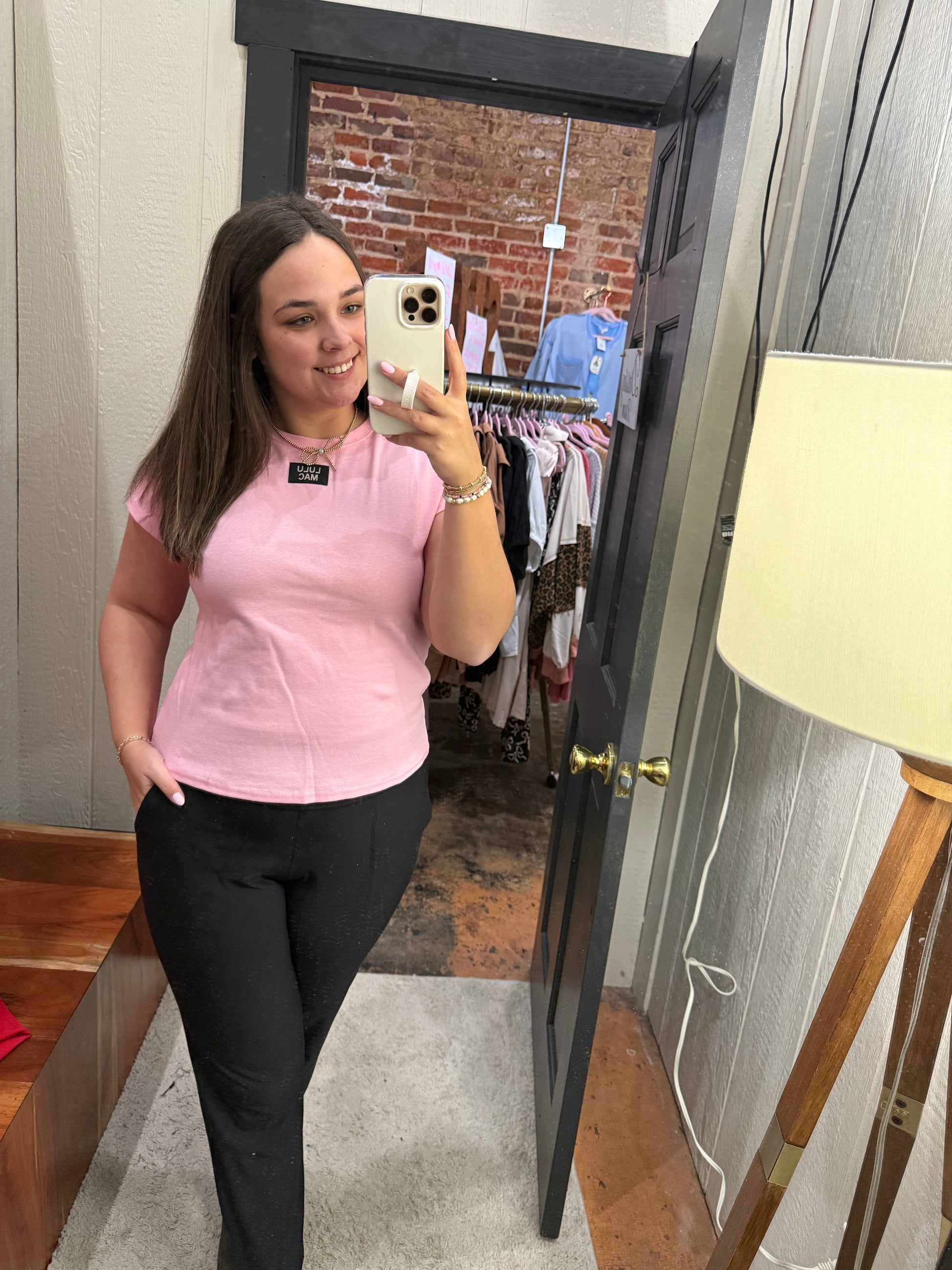 Lulu Mac Baby Doll Top - Pink