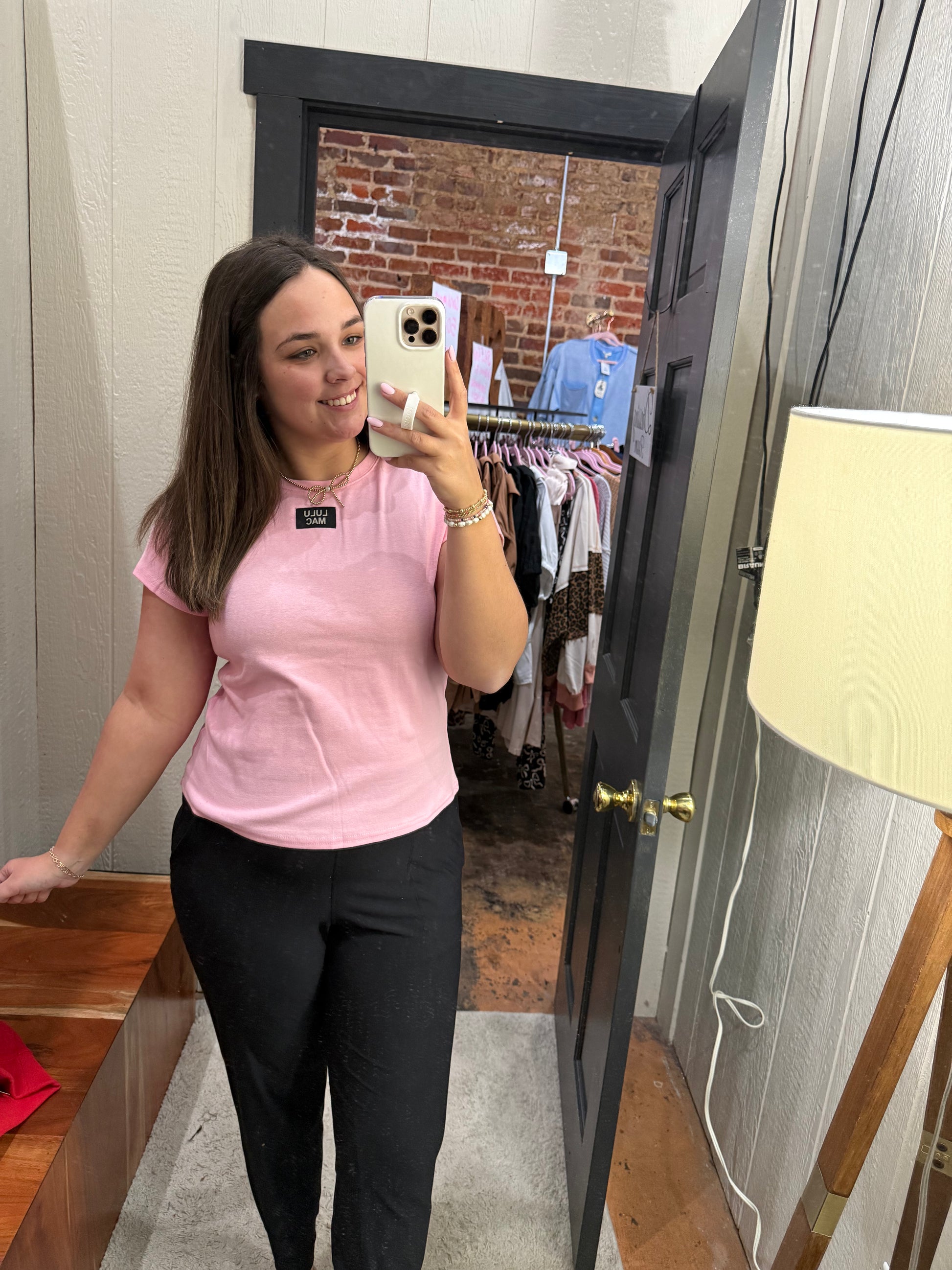Lulu Mac Baby Doll Top - Pink