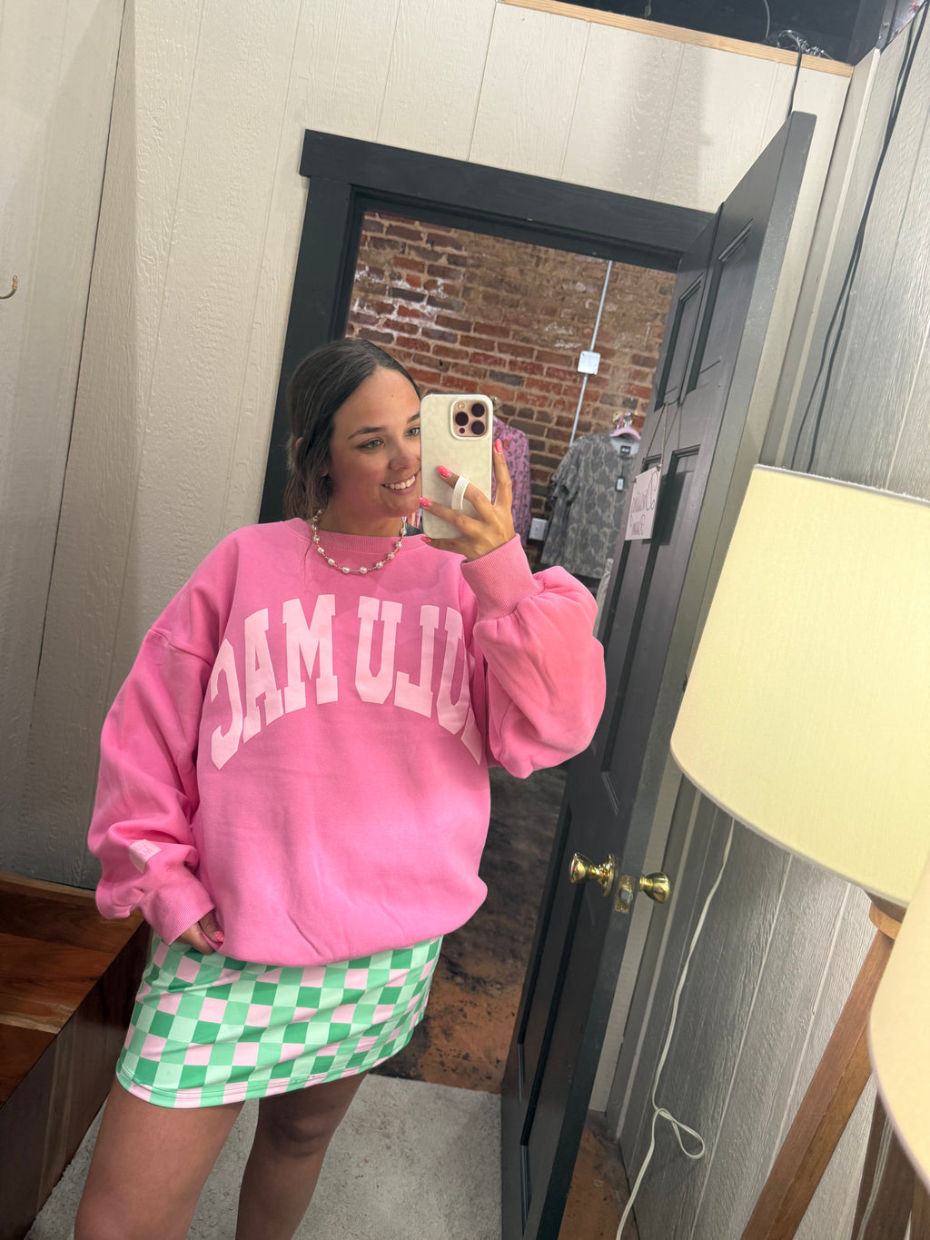 Lulu Mac Sweatshirt - Hot Pink