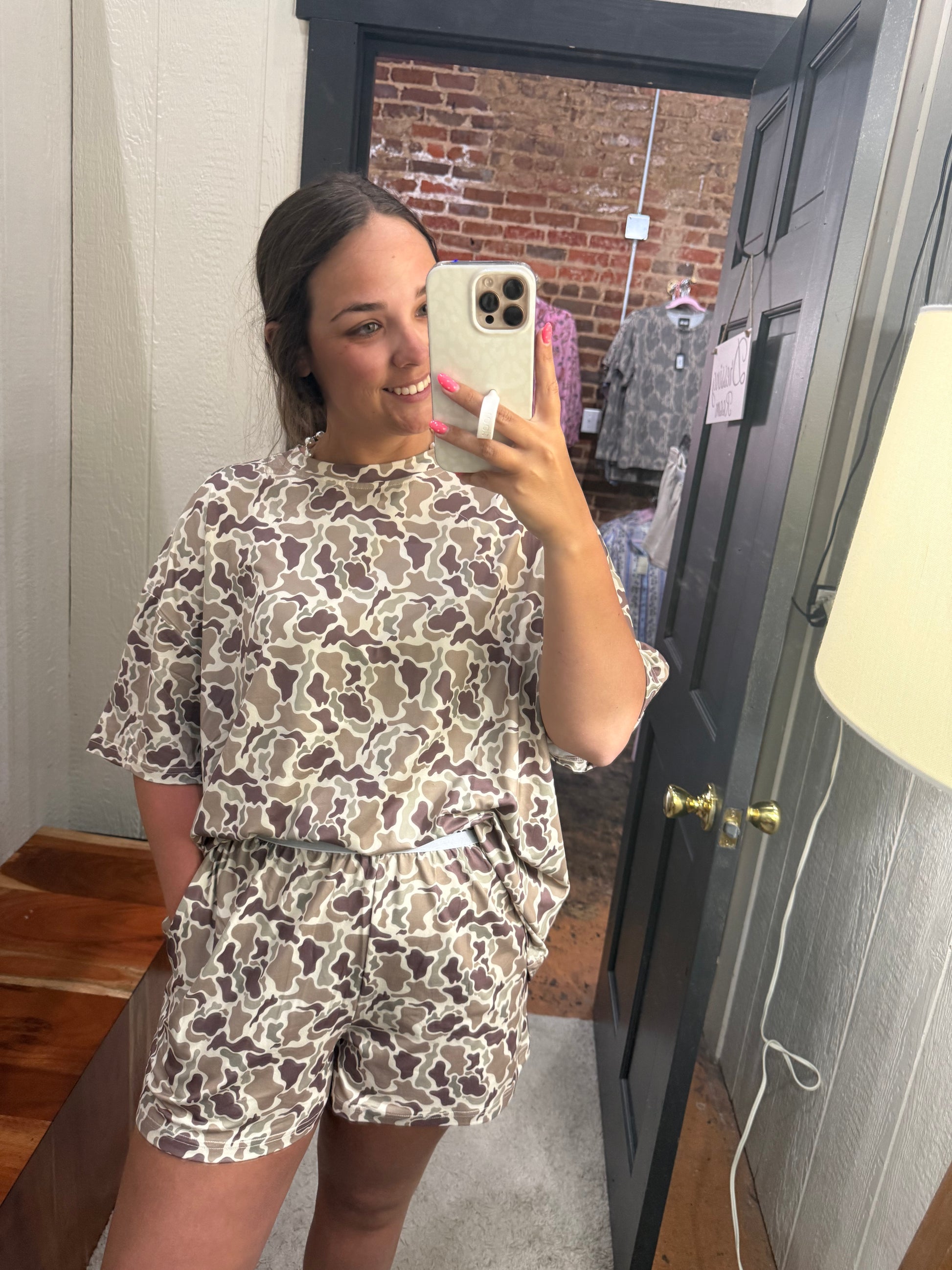 Duck Camo Two Piece Boxer Set