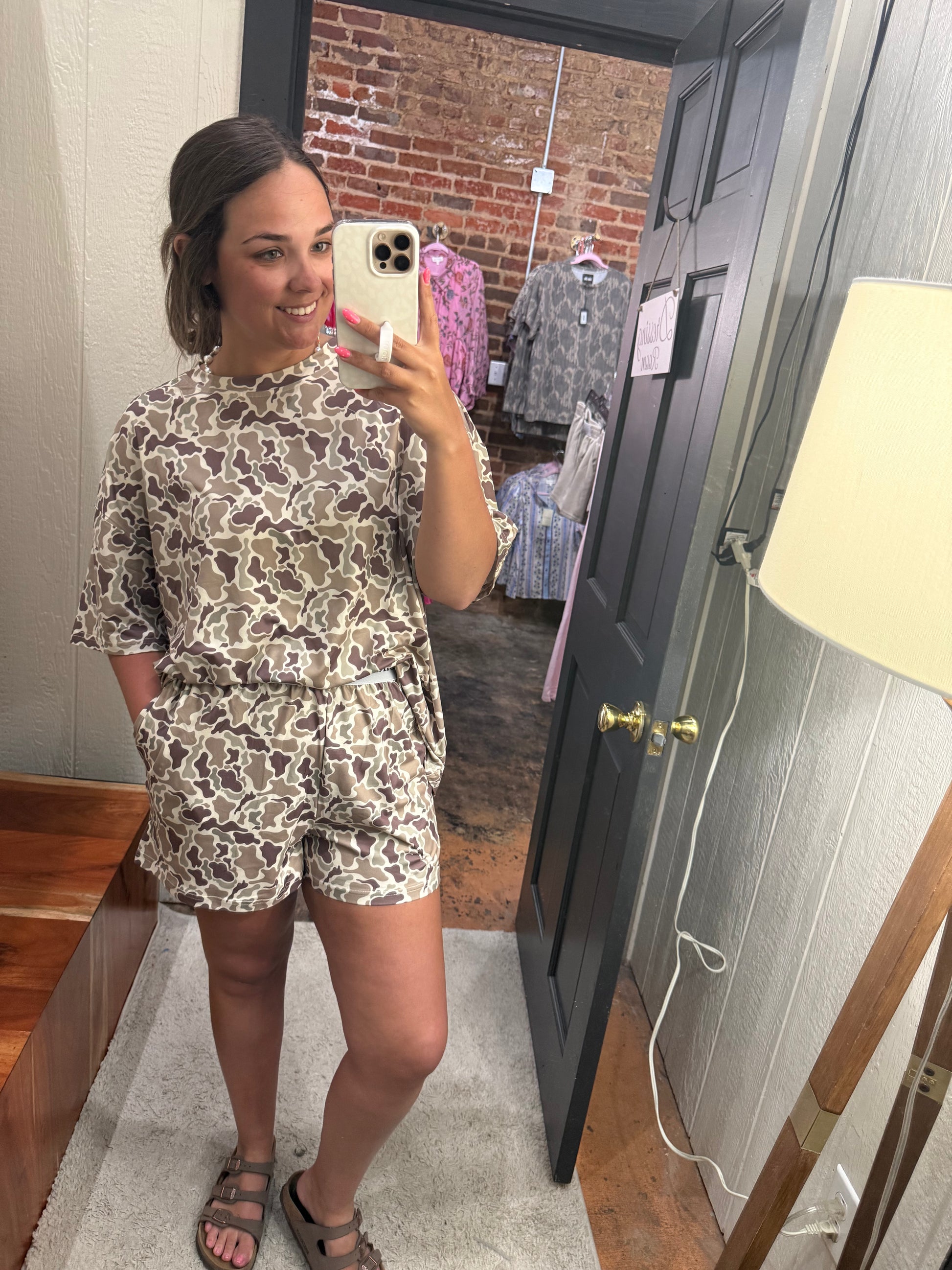 Duck Camo Two Piece Boxer Set