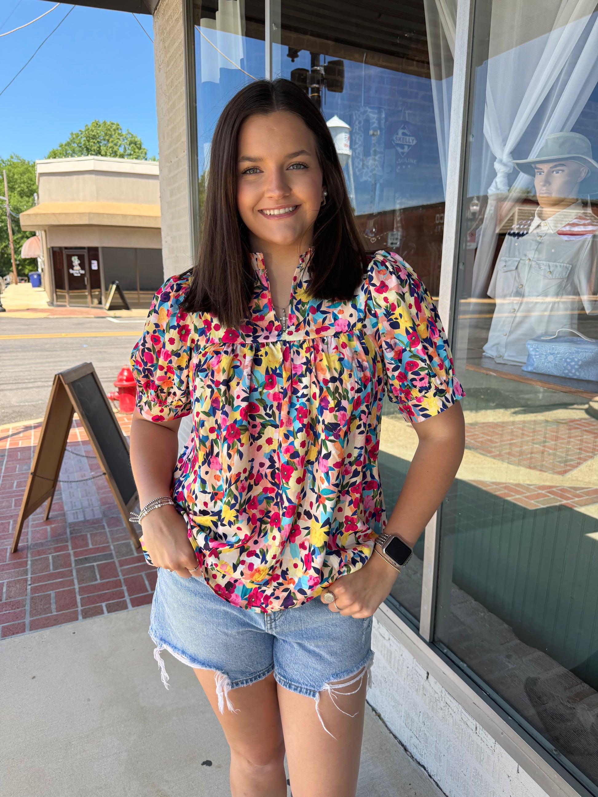 The Floral Top