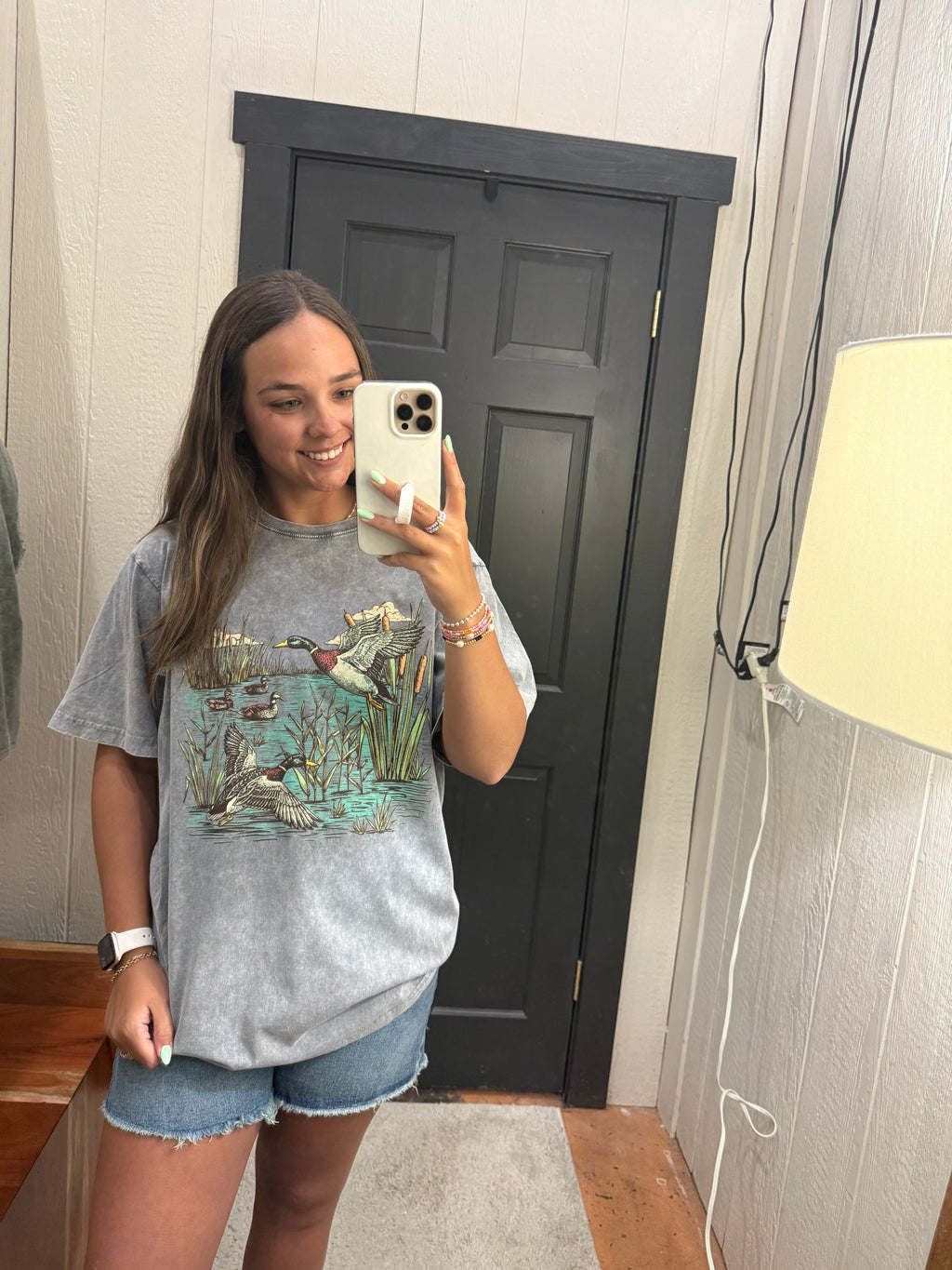 Mallard Ducks Vintage Boyfriend Tee