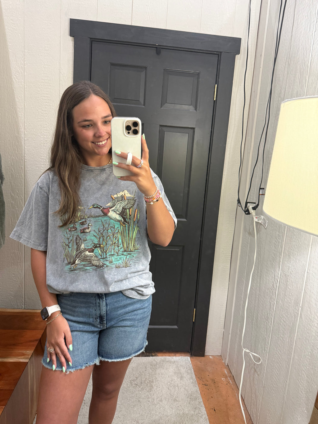 Mallard Ducks Vintage Boyfriend Tee
