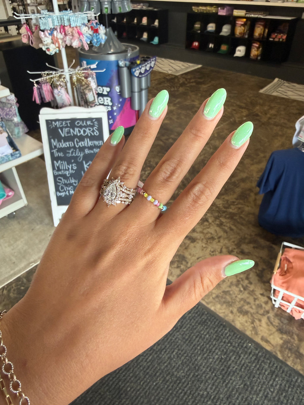 Beaded Blondes - Spring Sprinkle Ring