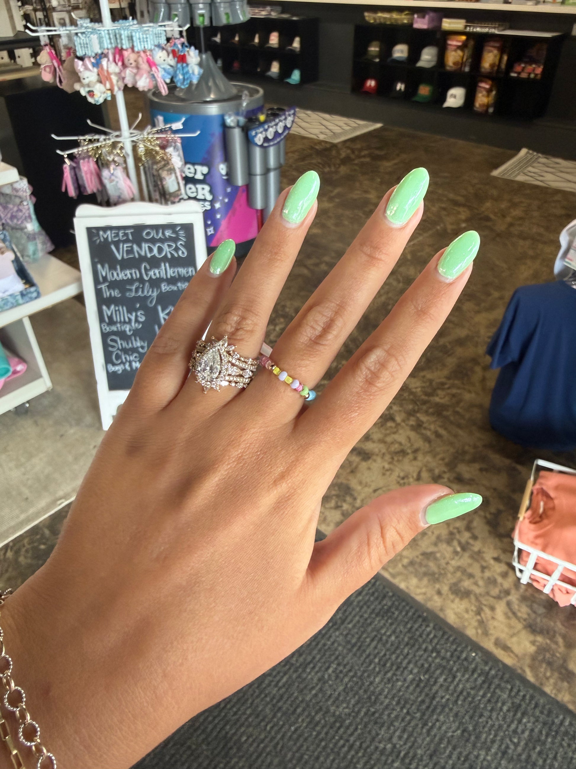 Beaded Blondes - Spring Sprinkle Ring