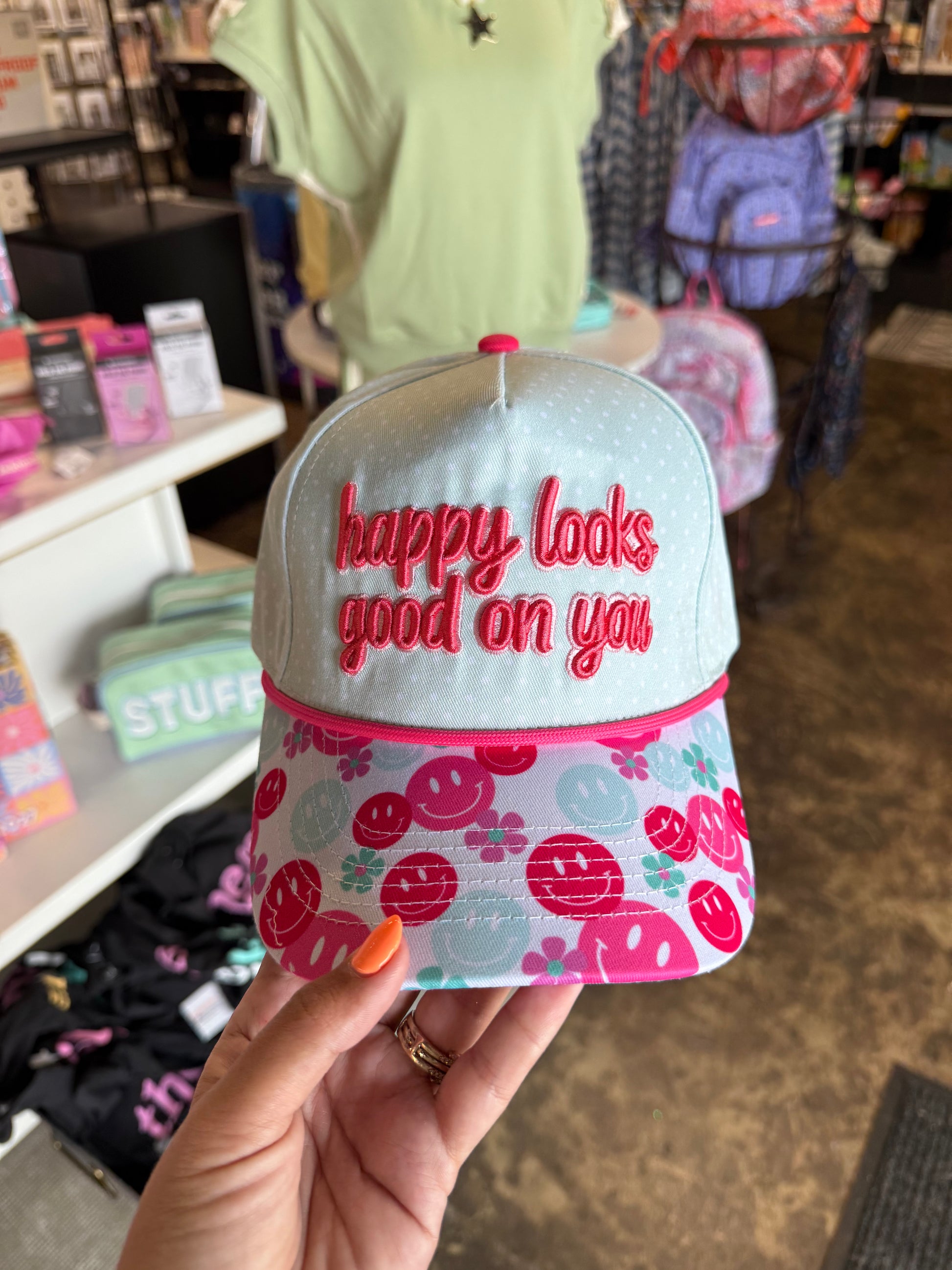 Happy Looks Good On You Hat