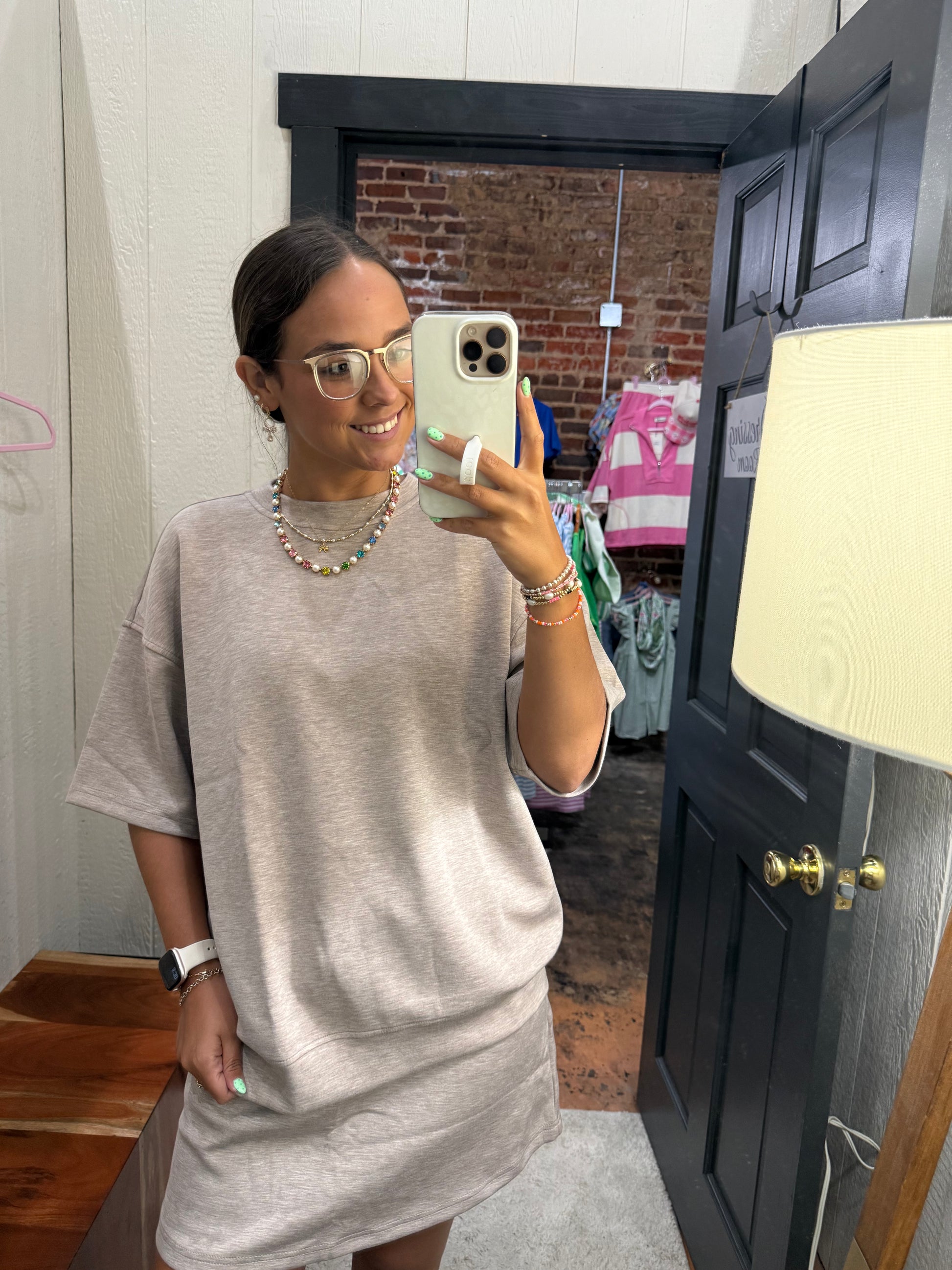 The Charlie Top - Taupe