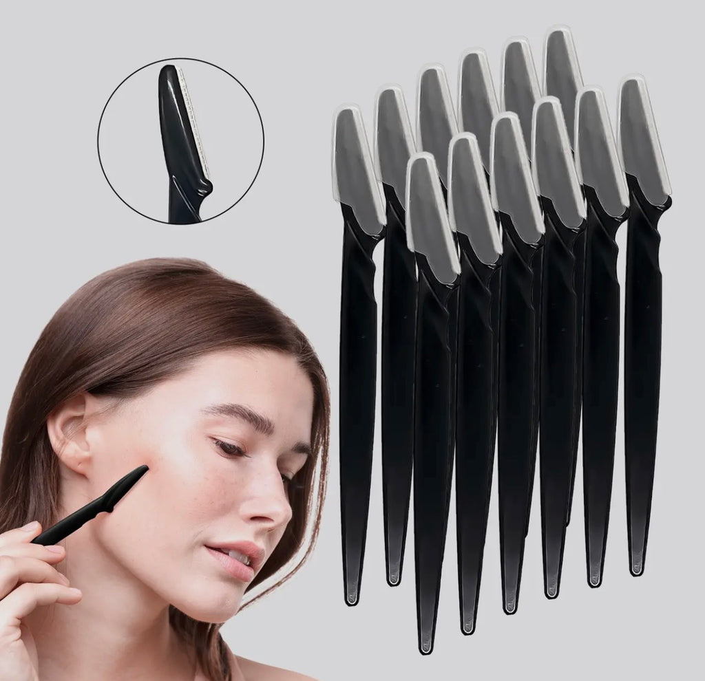 Dermaplaner 12 pack - Black