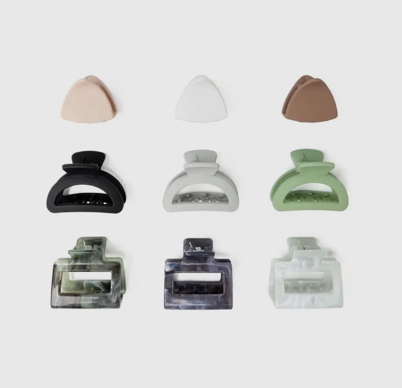 Second Day Claw Clip Set - 3 Colors