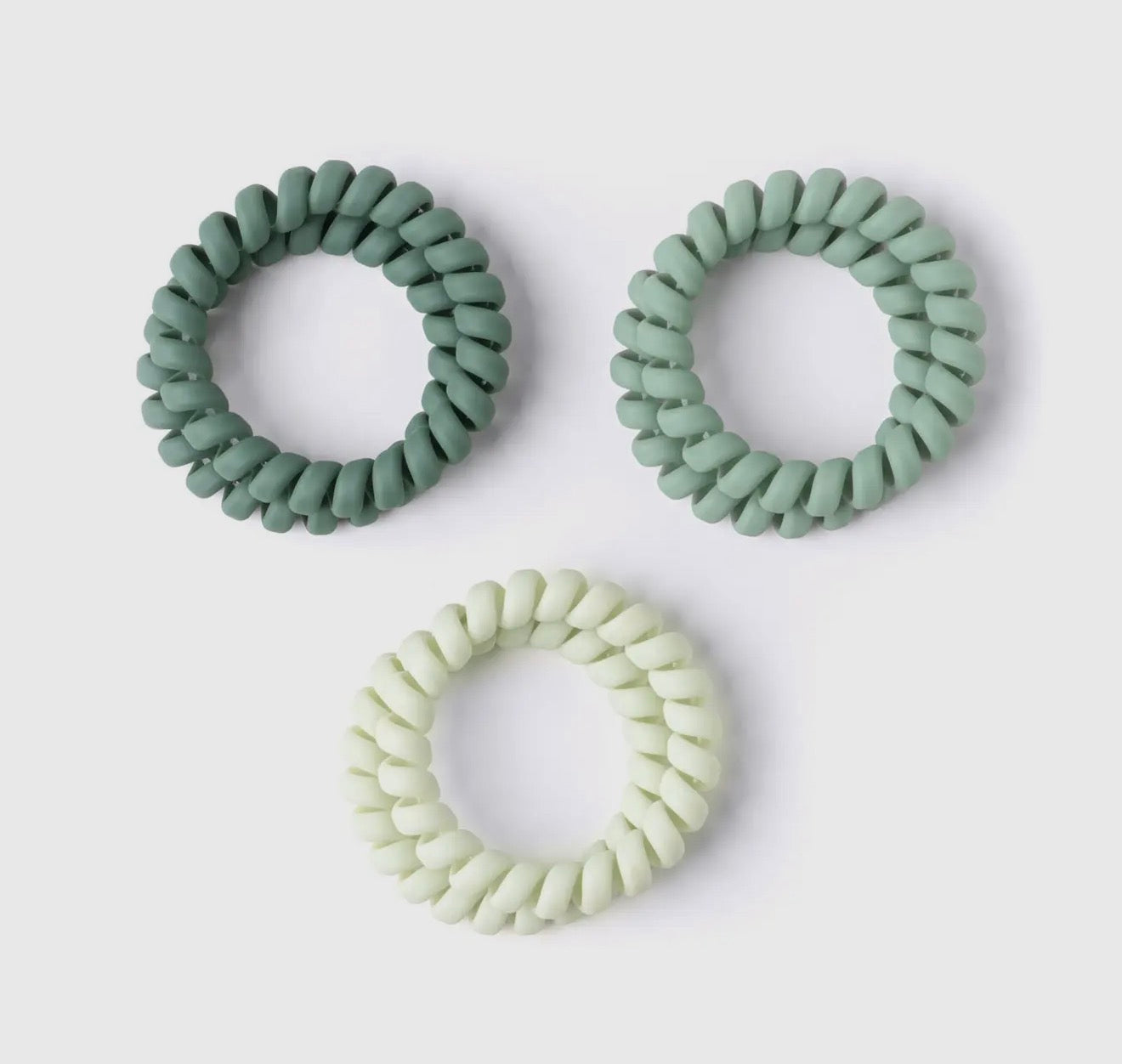 Kinda Spiraling Coil Hair Ties - 4 Colors