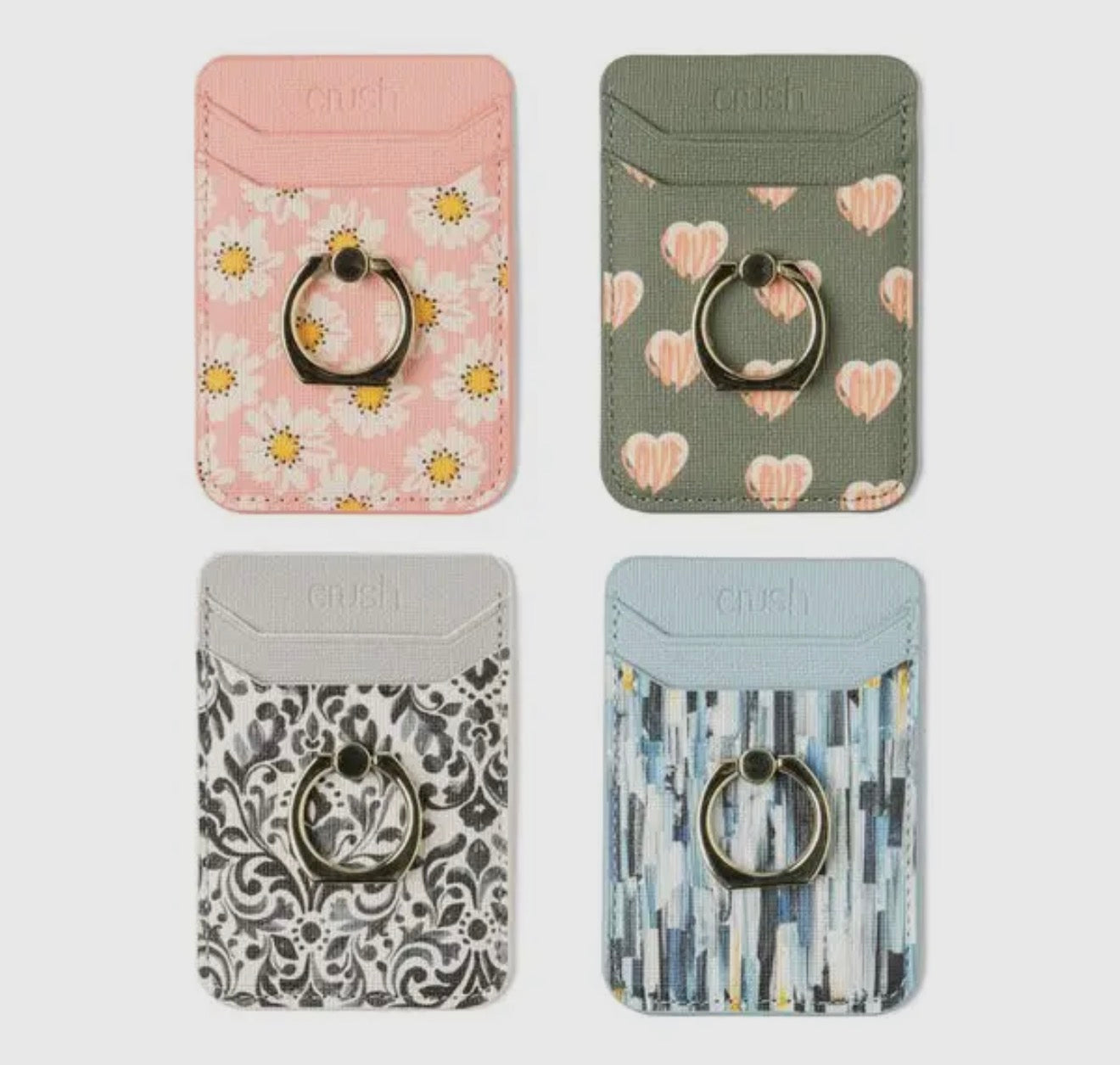 Baggage Stickable Phone Wallet - 4 Colors