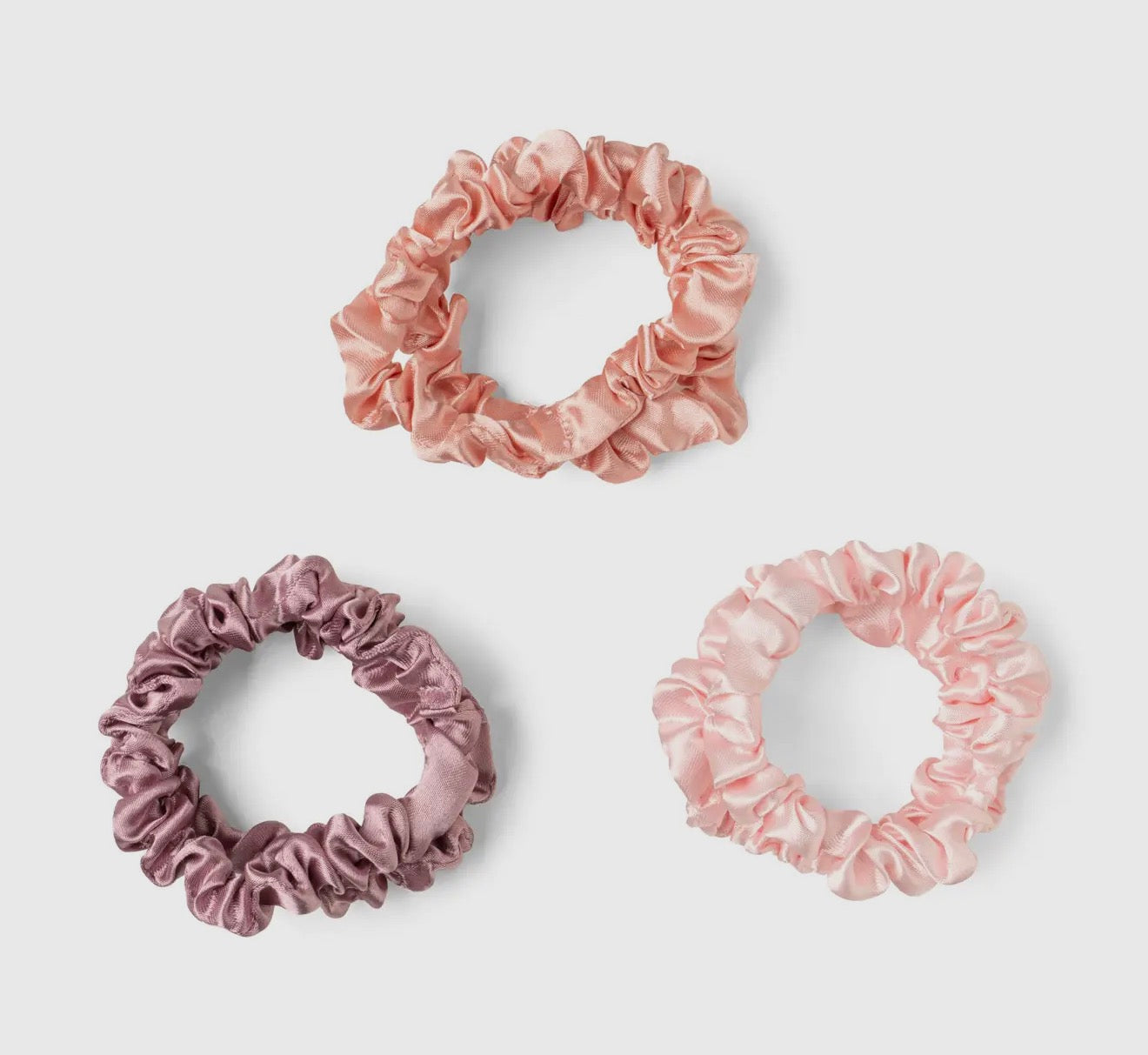 Take Care Satin Scrunchies - 4 Colors