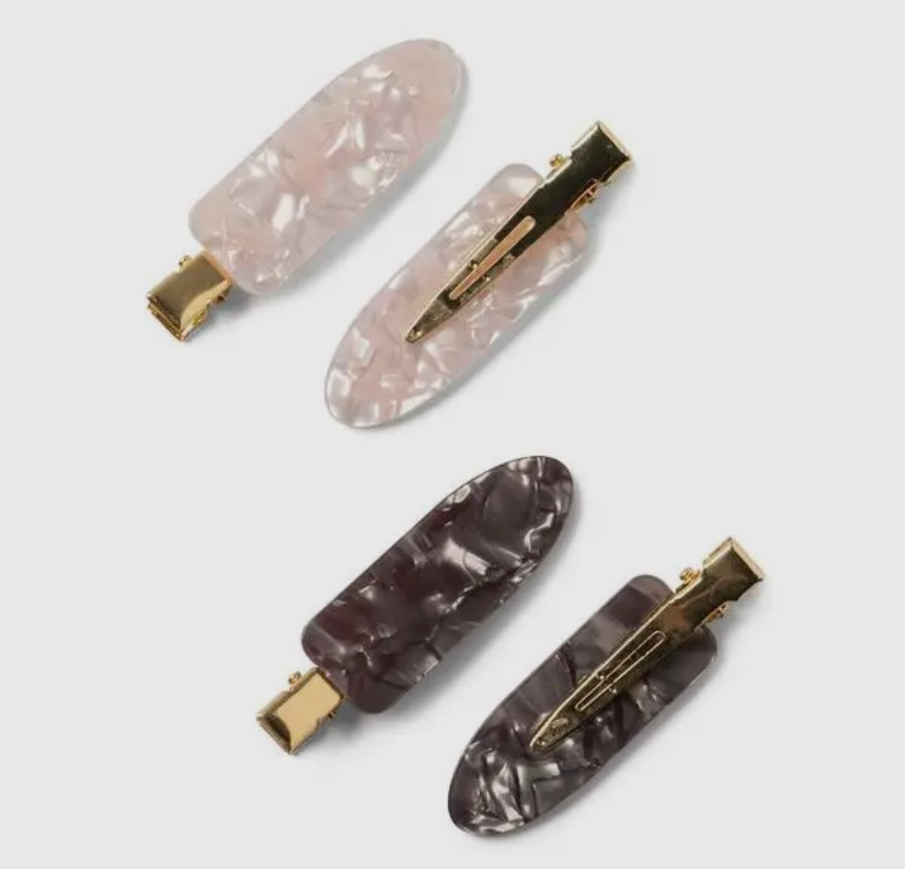 Creaseless Hair Clips - 4 Colors