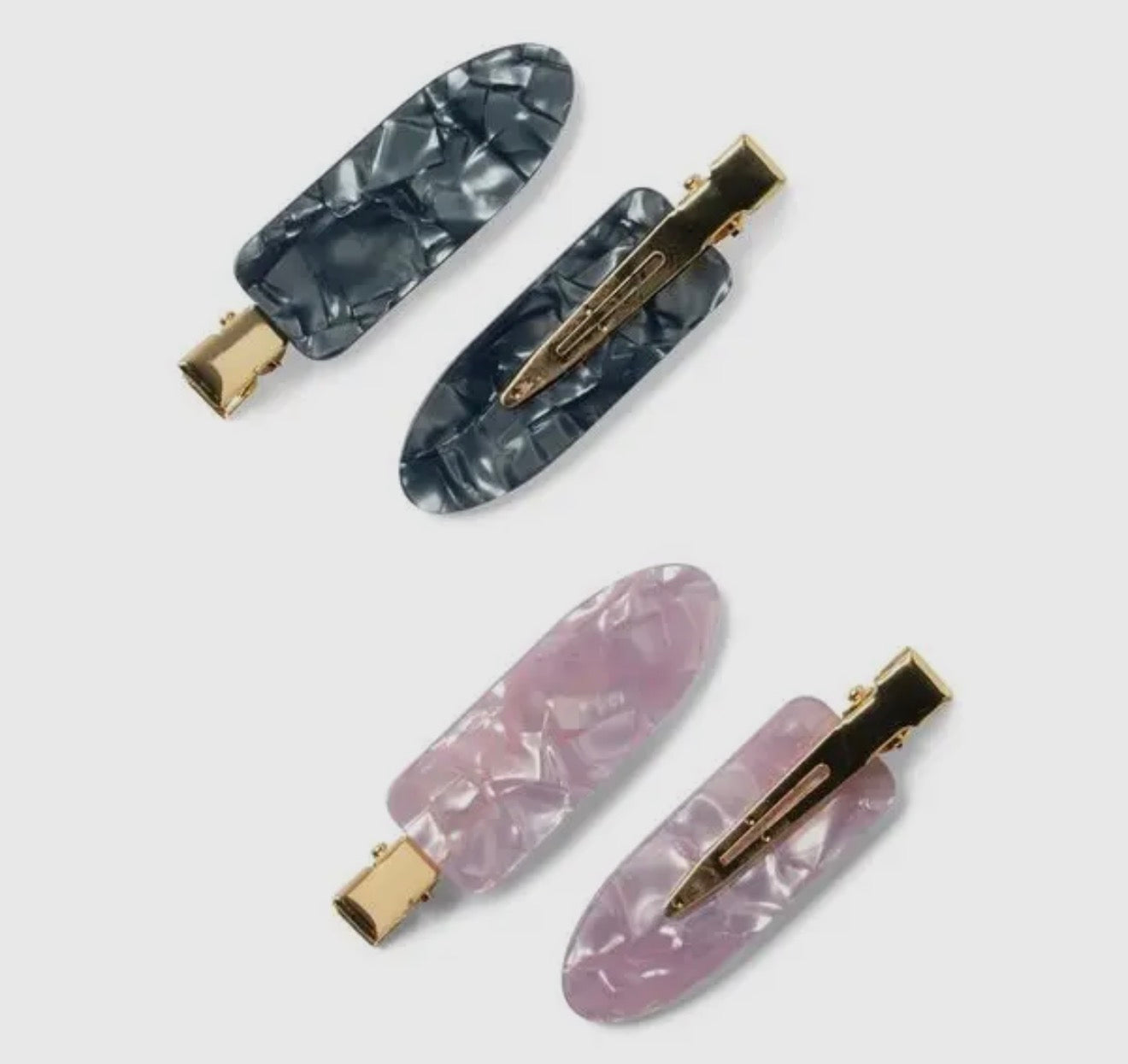Creaseless Hair Clips - 4 Colors