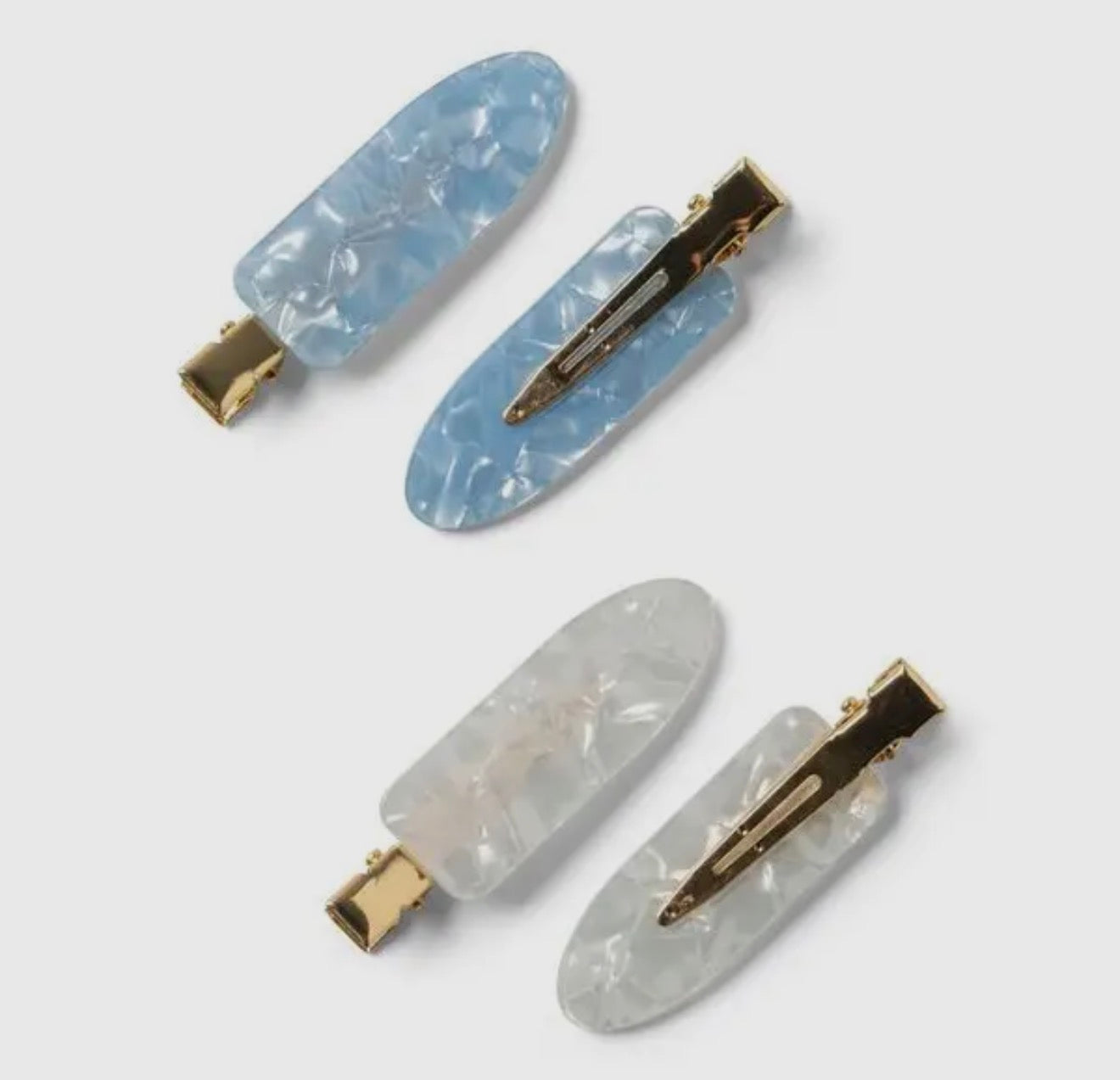 Creaseless Hair Clips - 4 Colors