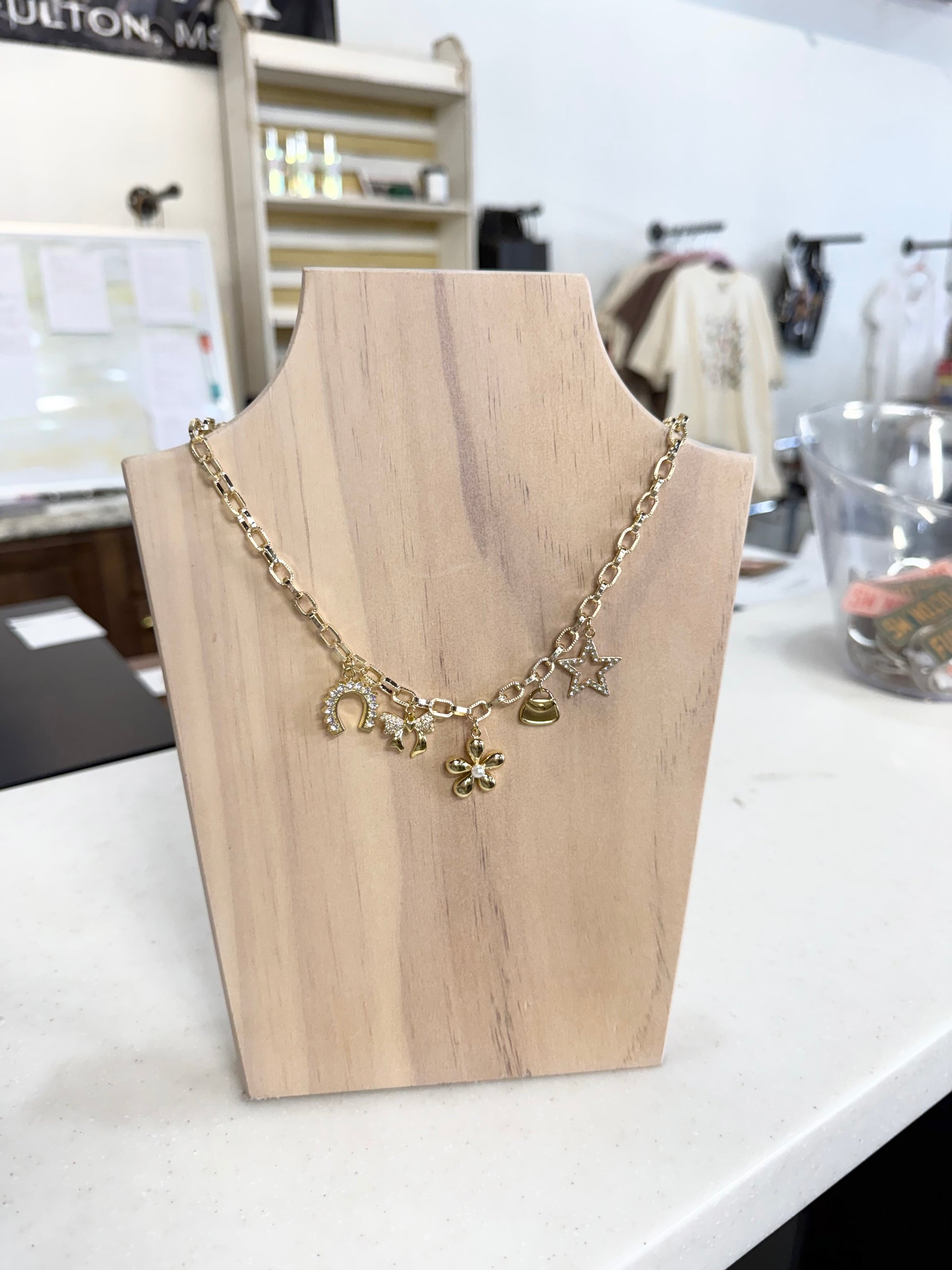 The Candace Charm Necklace