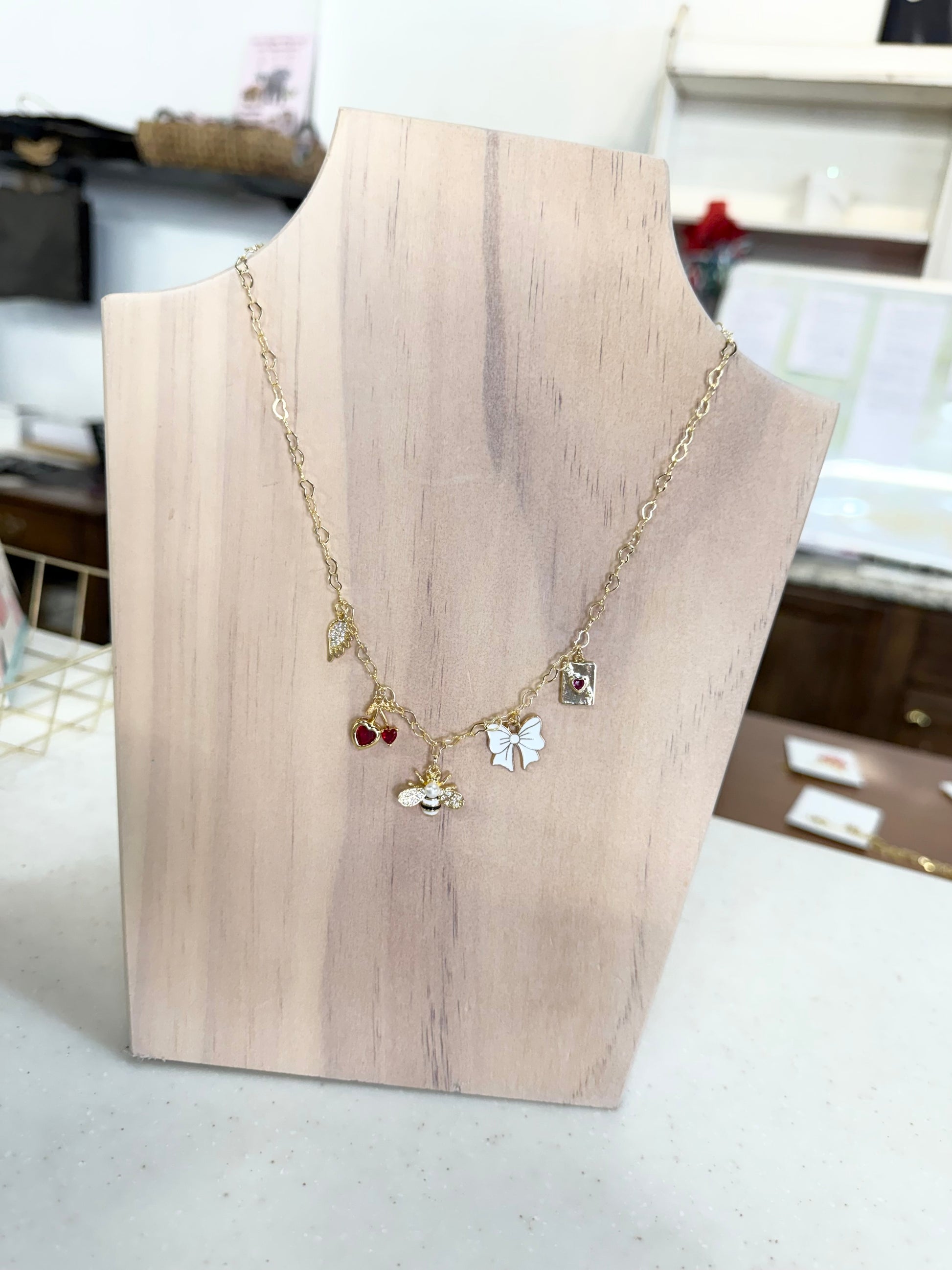 The Libby Charm Necklace