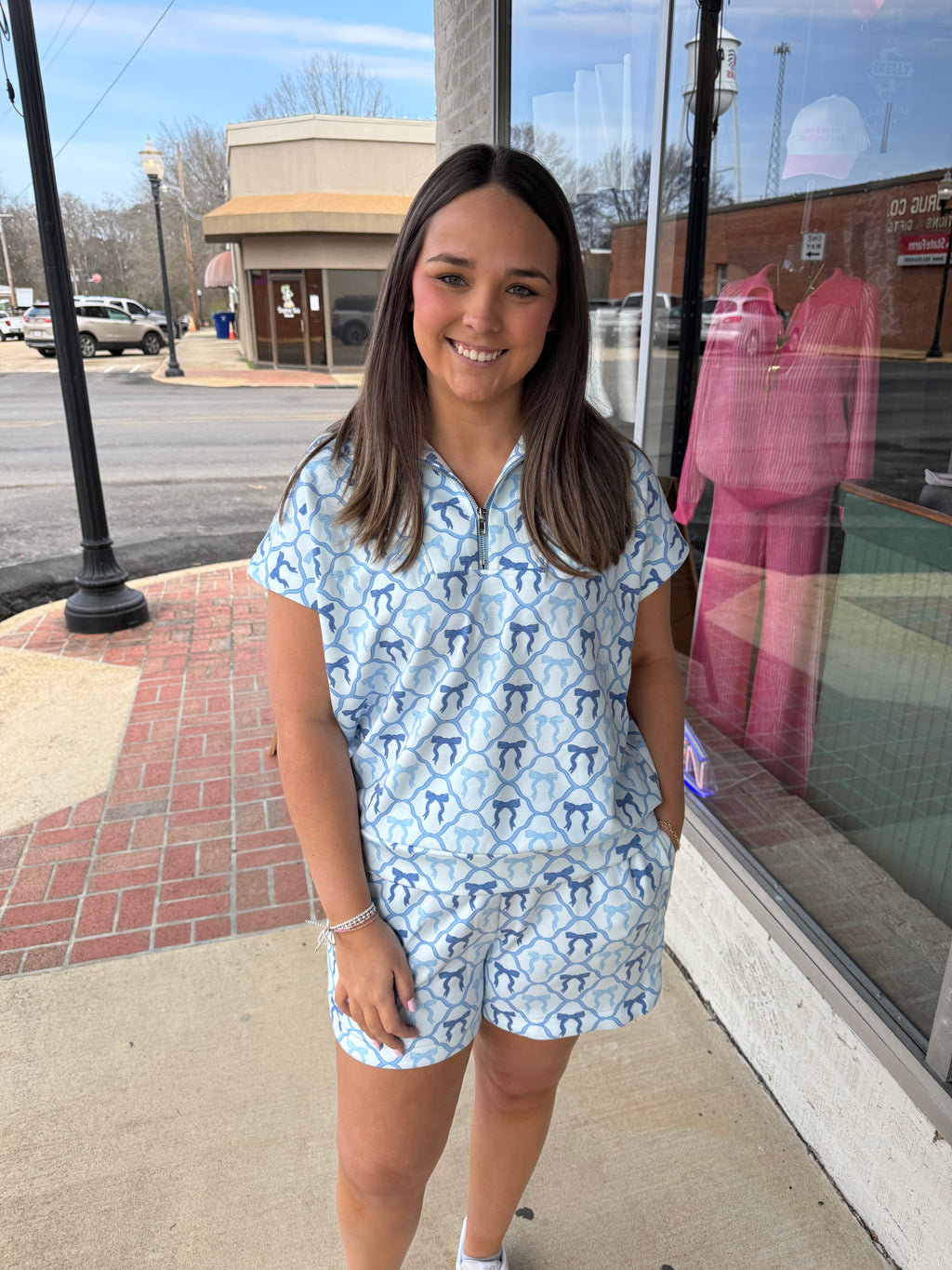Light Blue Mini Bow Scuba Set
