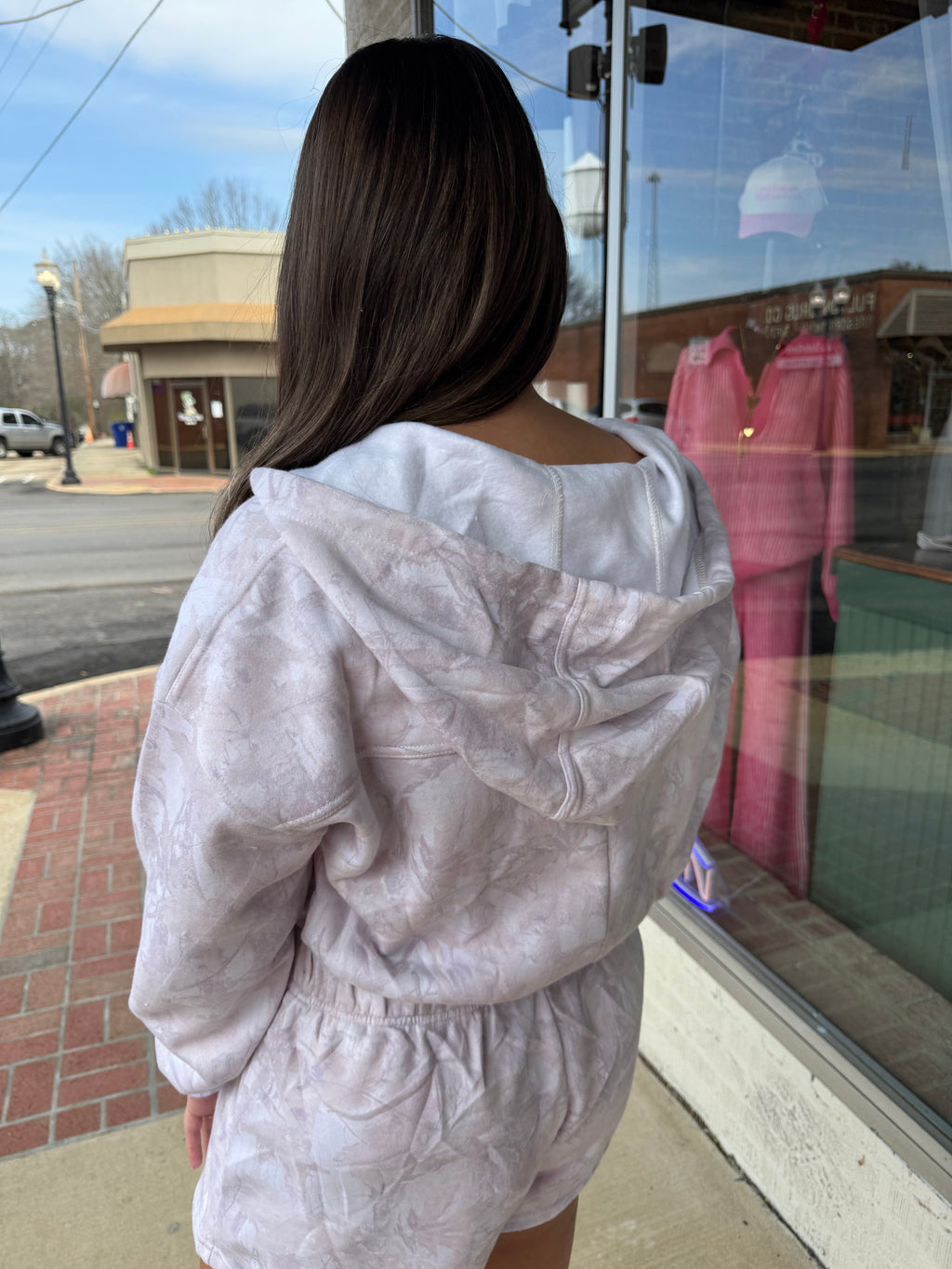 Long Sleeve Camo Romper