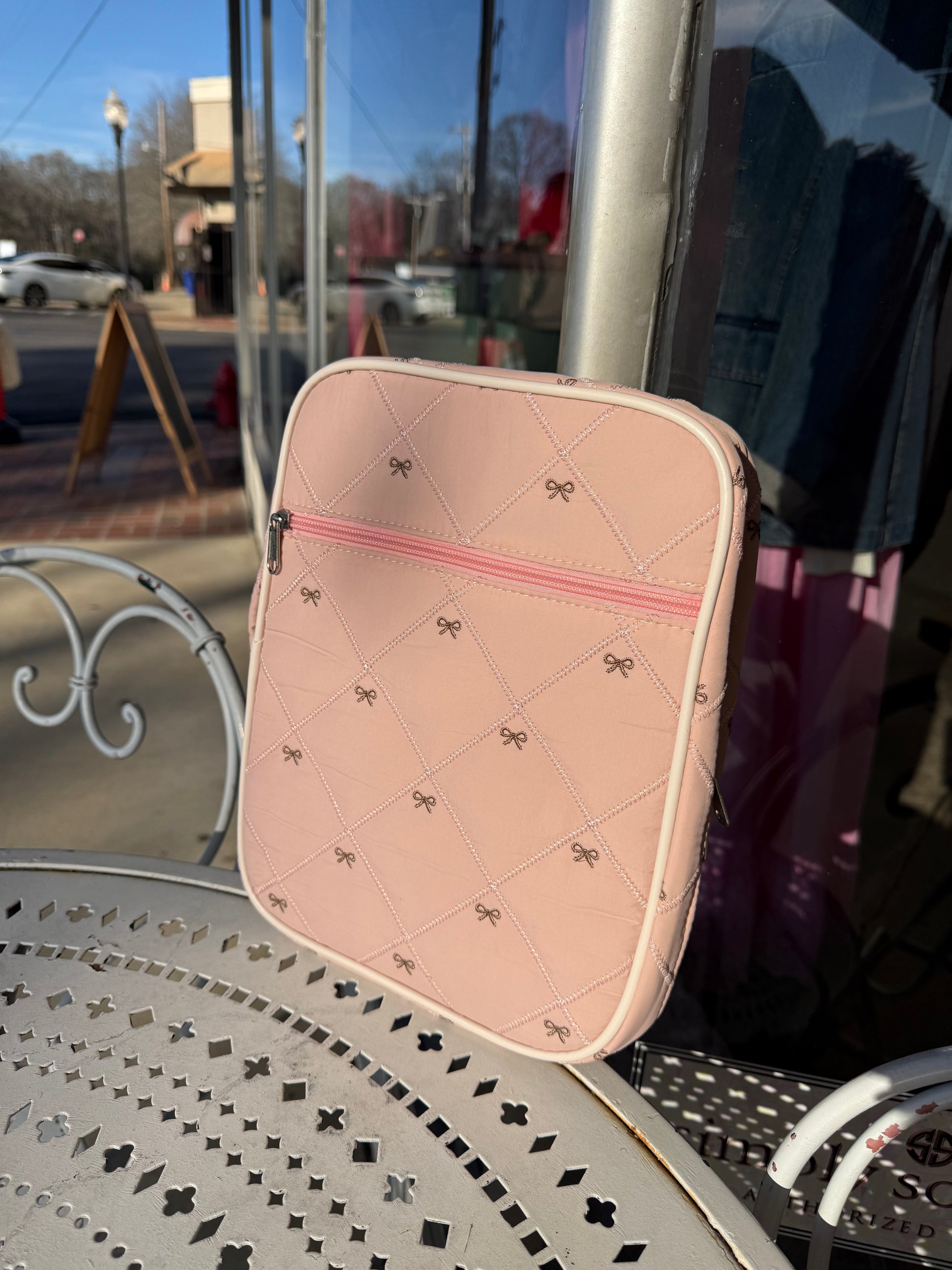 Bow Bibke Cover - Pink