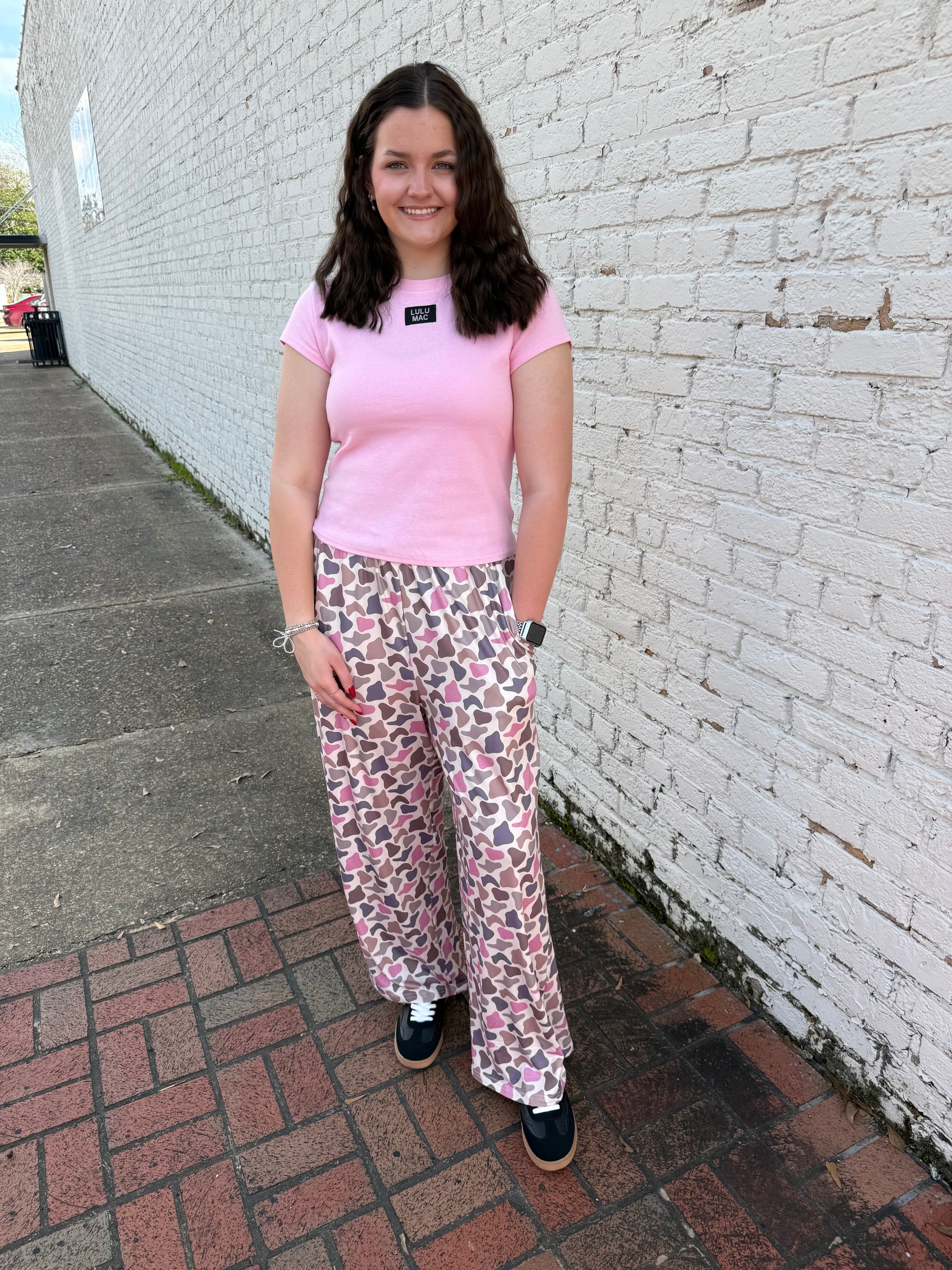 The Hannah Lounge Pants - Flirty Duck Camo