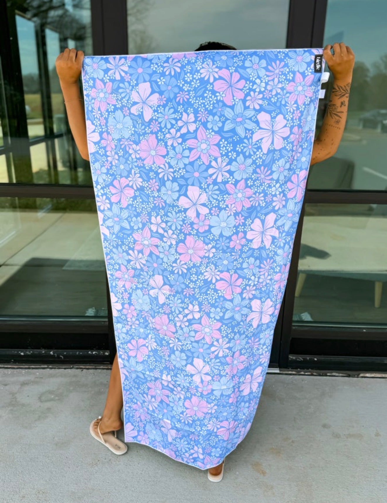 Quick Dry Towel - Bluebell Blush