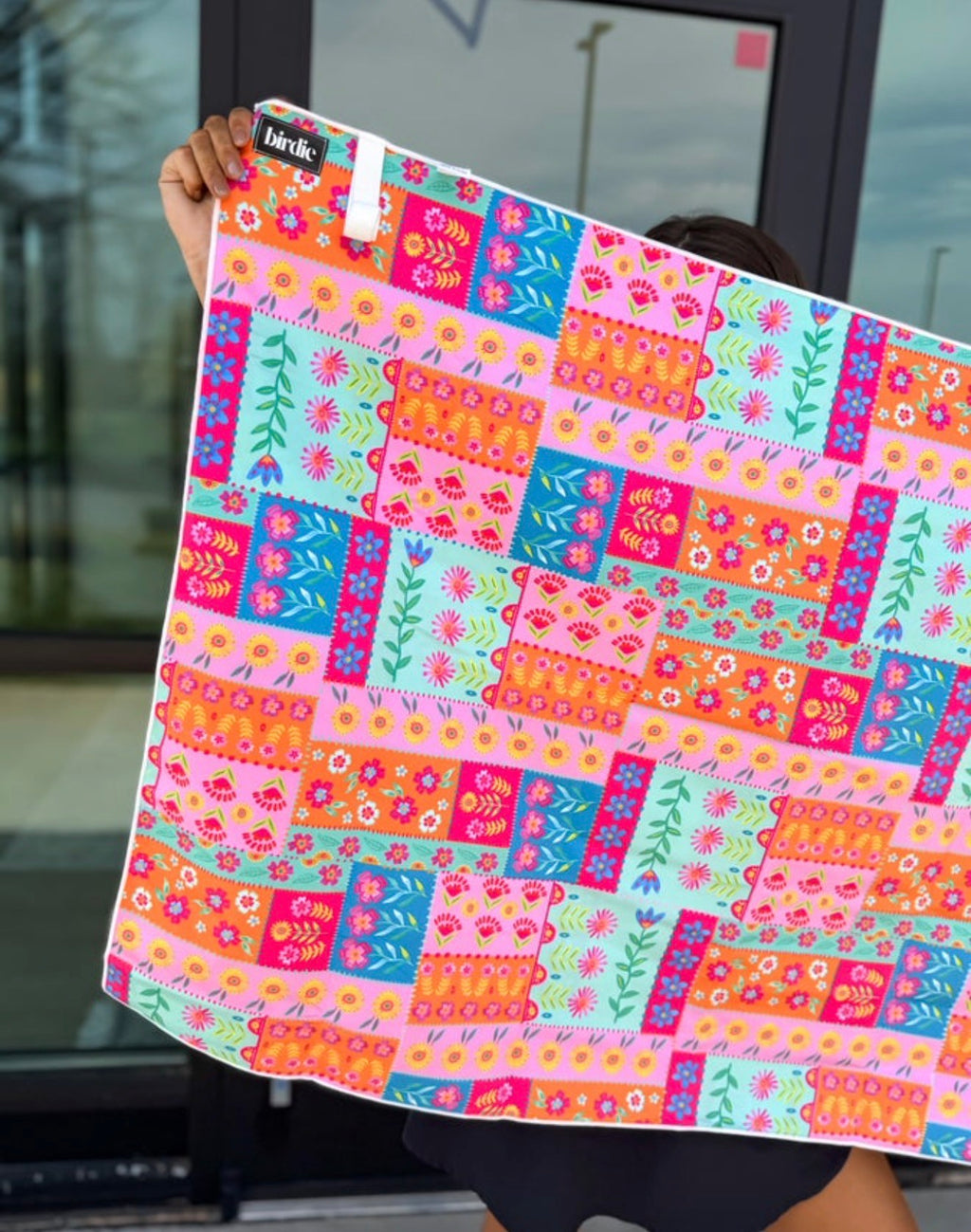 Quick Dry Towel - Spring Paisley Patch