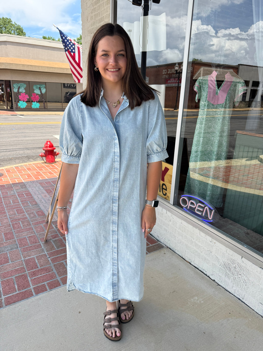 Blue Jean Baby Midi