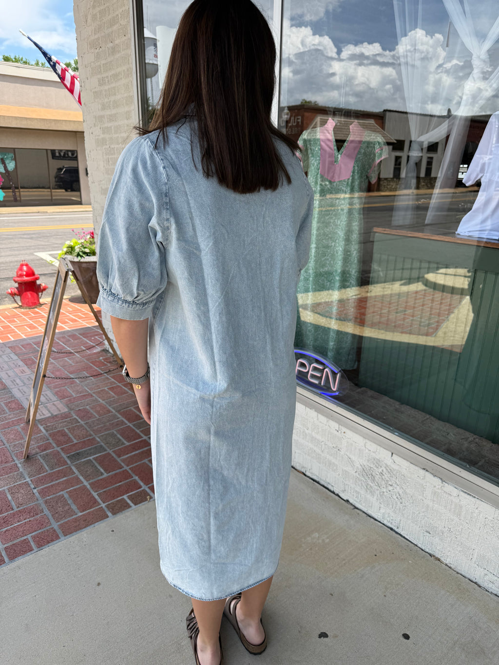 Blue Jean Baby Midi