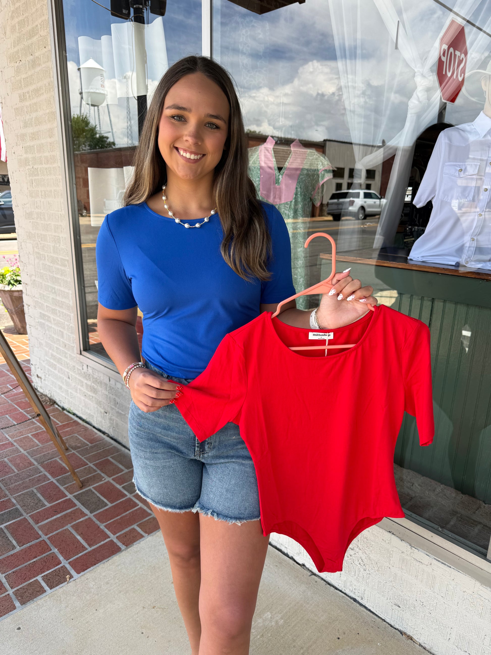 Can't Go Wrong Bodysuit - Red