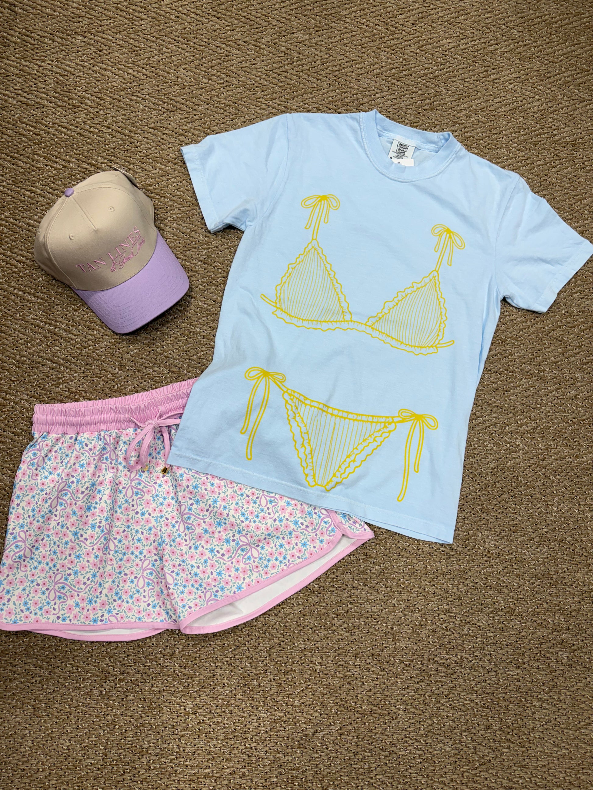 Bikini Tee - Blue