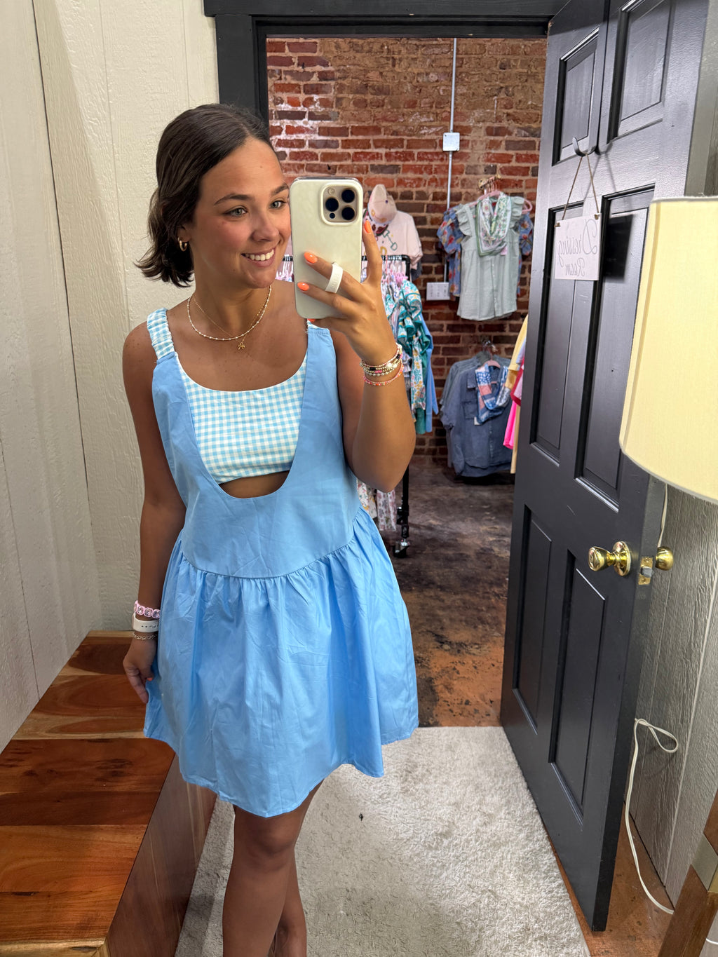 Baby Blue Is Your Color Athletic Dress