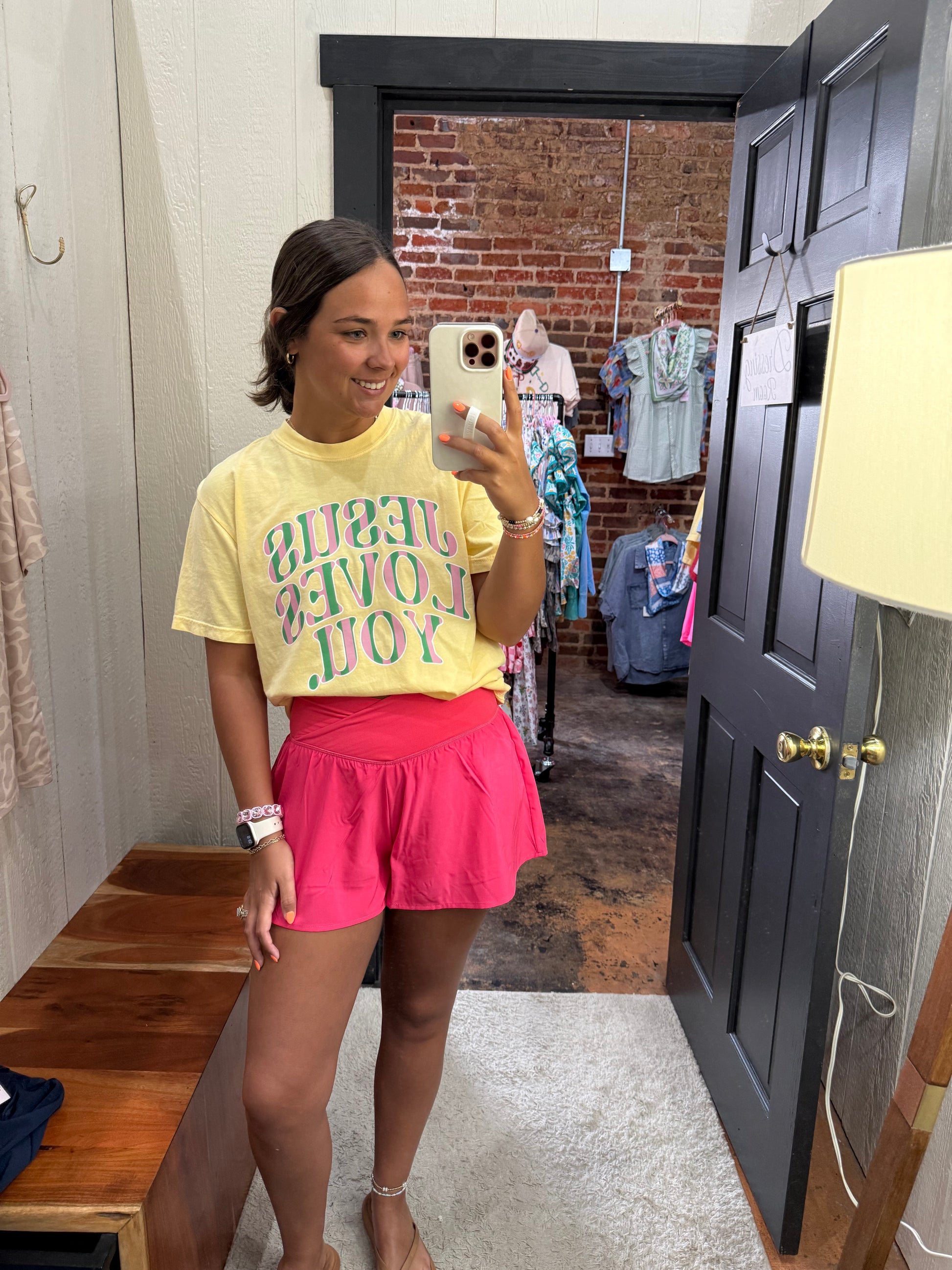 Up To Know Good Shorts - Pink