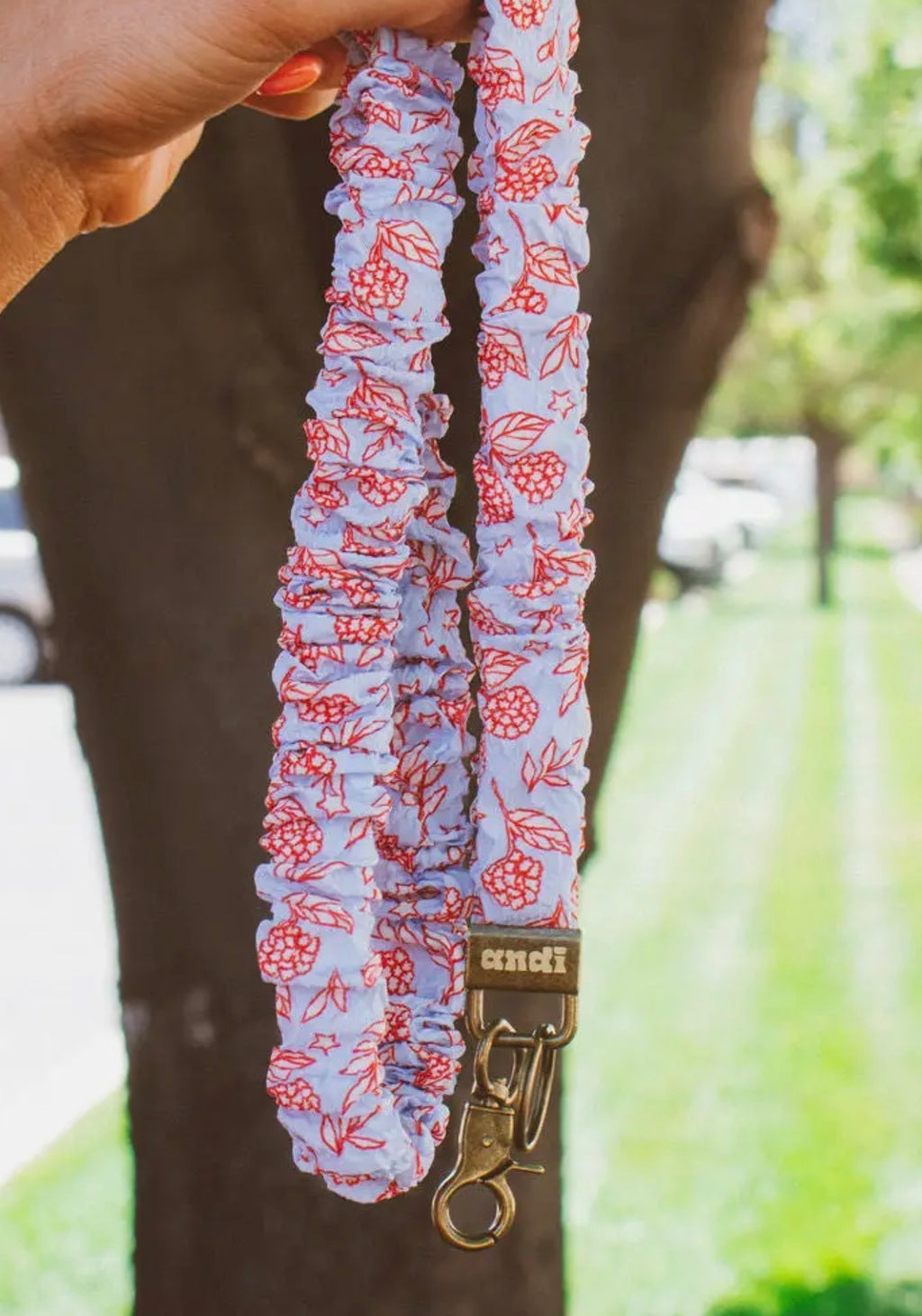Hydrangea Floral Lanyard