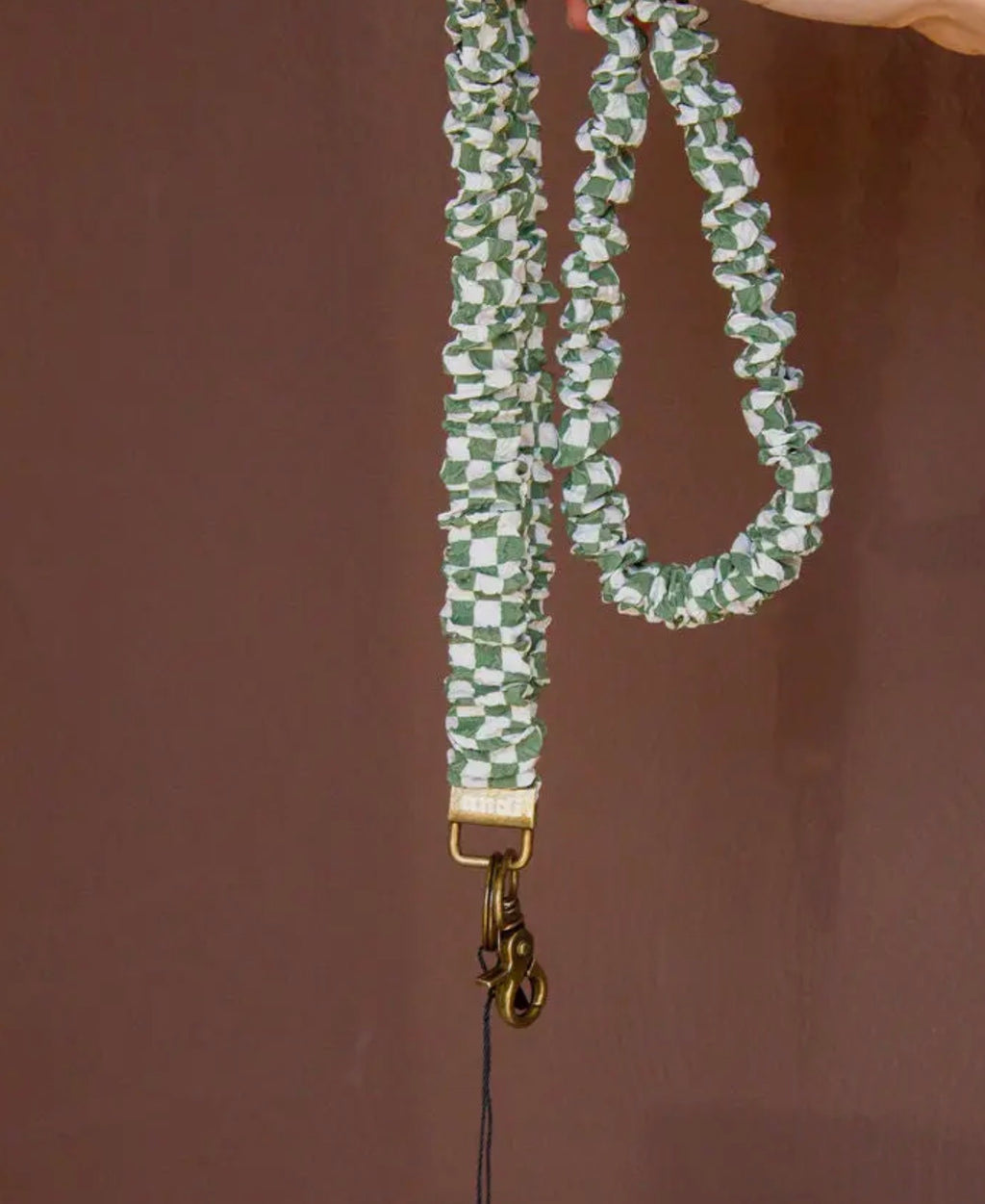 Lindsey Checked Lanyard