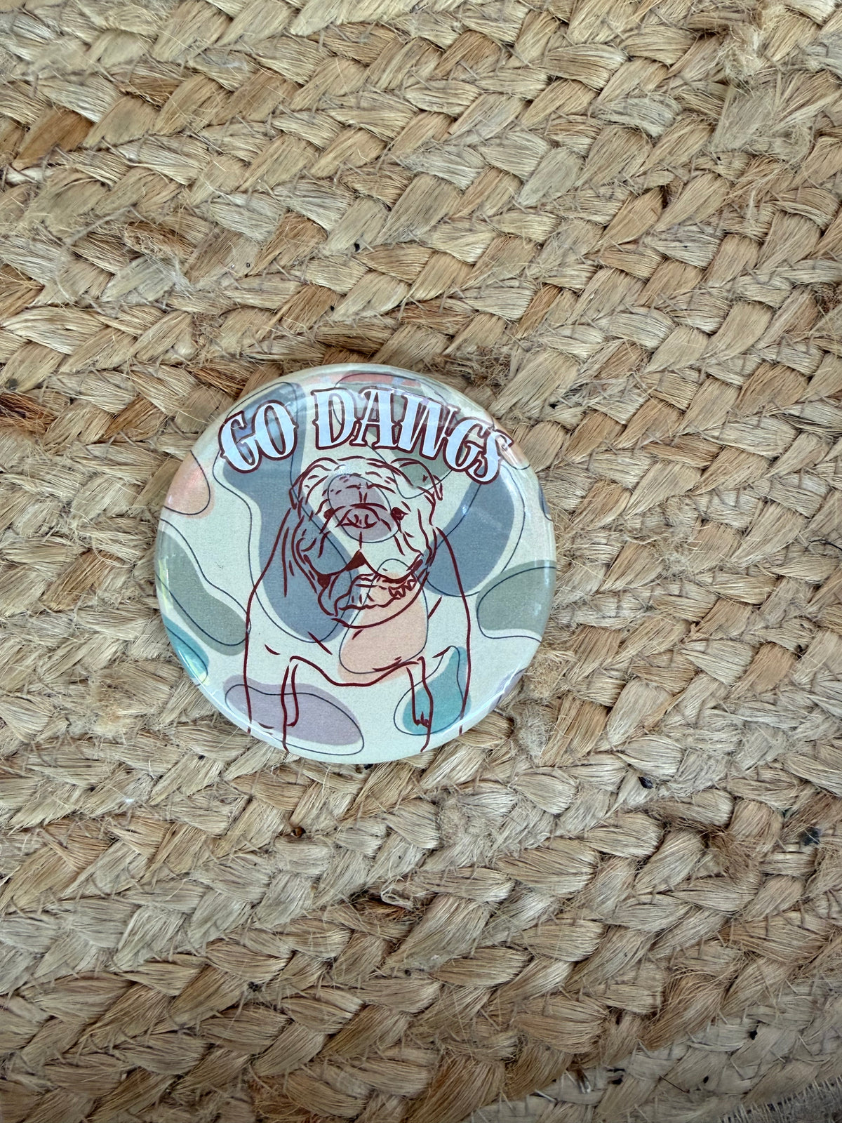 Go Dawgs Button - Bully